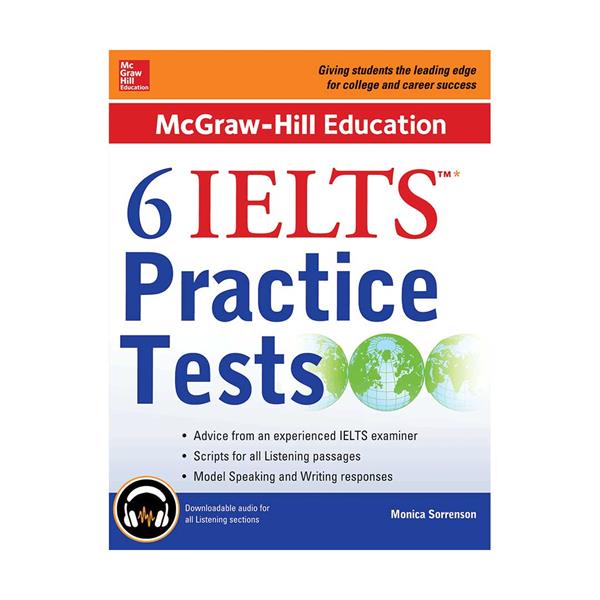 McGraw-Hill 6 IELTS Practice Tests +CD English IELTS Book