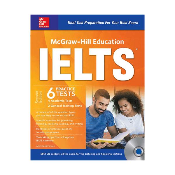 McGraw-Hill  IELTS 6 Practice Tests 2nd Edition +CD English IELTS Book