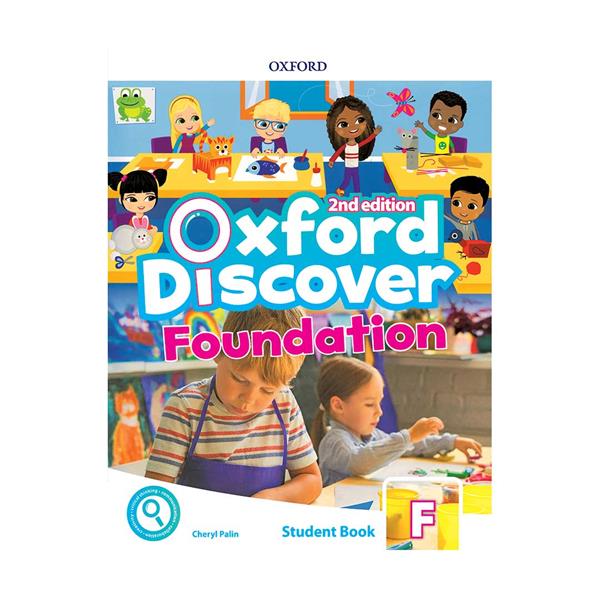 خرید کتاب Oxford Discover Foundation 2nd - SB+WB+DVD