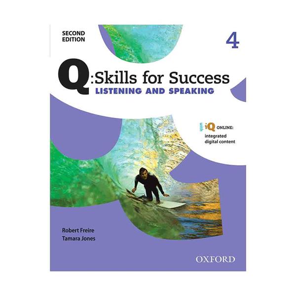 خرید کتاب Q Skills for Success 4 Listening and Speaking 2nd + CD