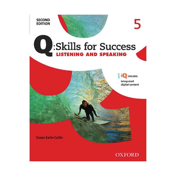 خرید کتاب Q Skills for Success 5 Listening and Speaking 2nd + CD
