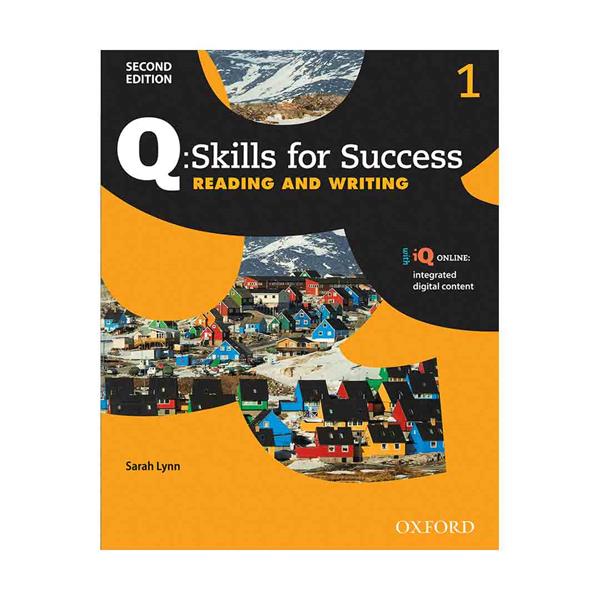 خرید کتاب Q Skills for Success 1 Reading and Writing 2th + CD