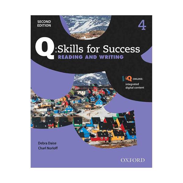 خرید کتاب Q Skills for Success 4 Reading and Writing 2nd + CD