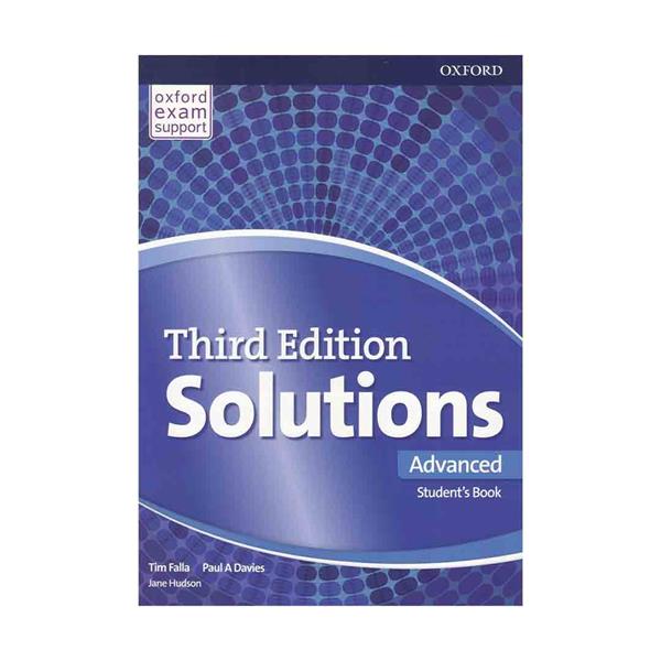 خرید کتاب Solutions Advanced 3rd SB+WB+DVD