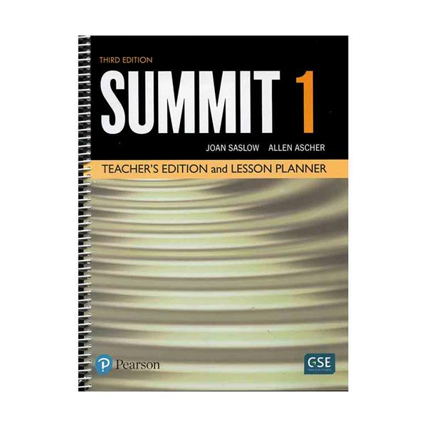 خرید کتاب Summit 1 Teachers book 3rd + DVD