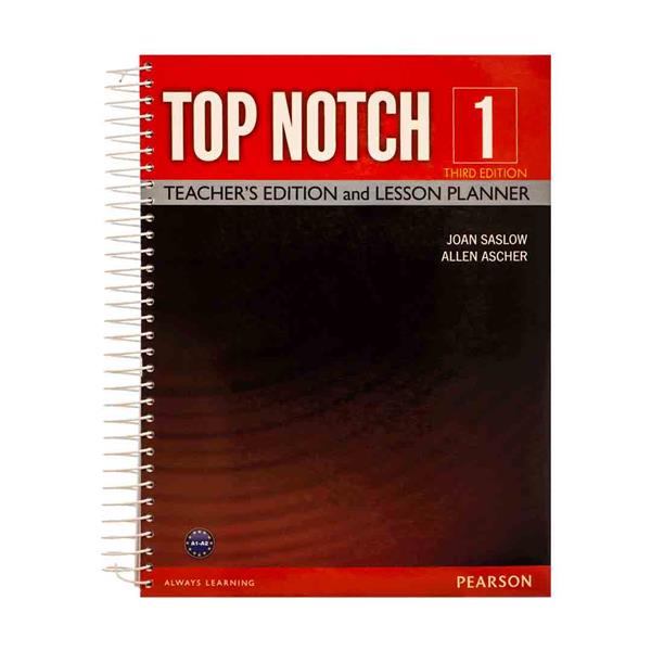خرید کتاب Top Notch 1 Teachers book 3rd + DVD