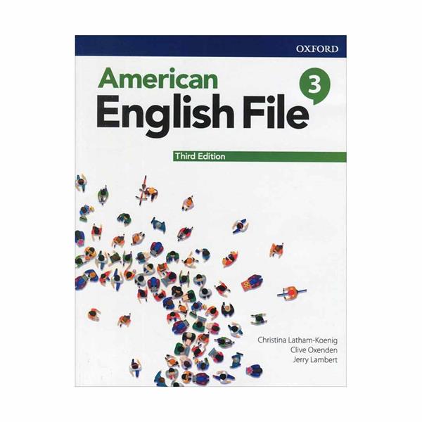 خرید کتاب American English File 3rd 3 SB+WB+DVD