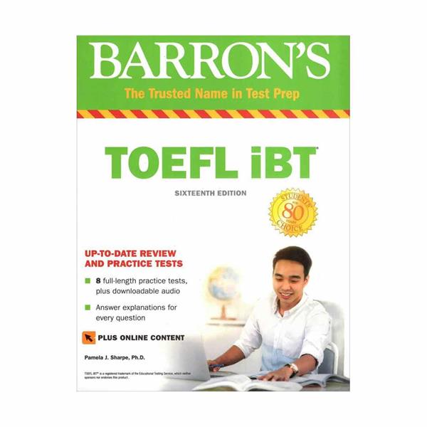 خرید کتاب Barrons TOEFL iBT 16th
