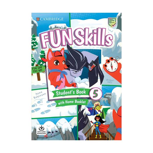خرید کتاب Fun Skills 5-S.B+Home Booklet5+CD