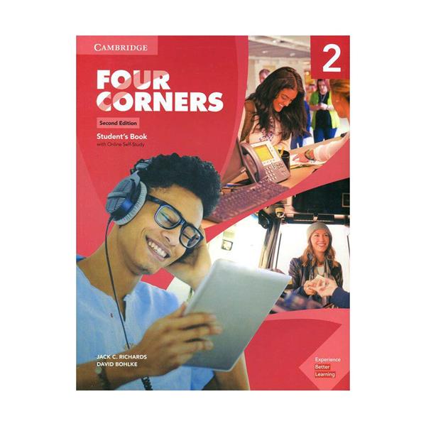 خرید کتاب Four Corners 2 - 2nd (SB+WB+DVD)