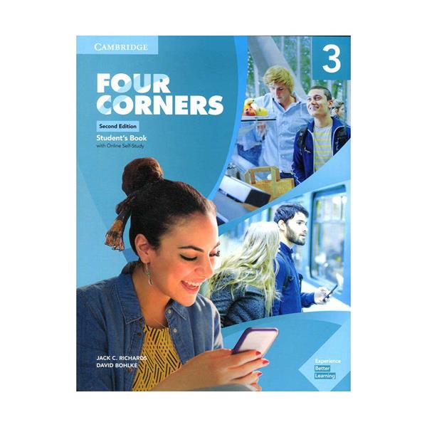خرید کتاب Four Corners 3 - 2nd (SB+WB+DVD)