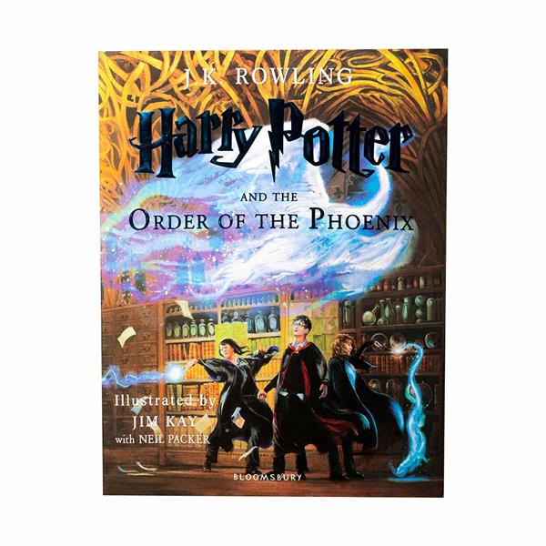 کتاب Harry Potter and the Order of the Phoenix - Illustrated Edition Book 5