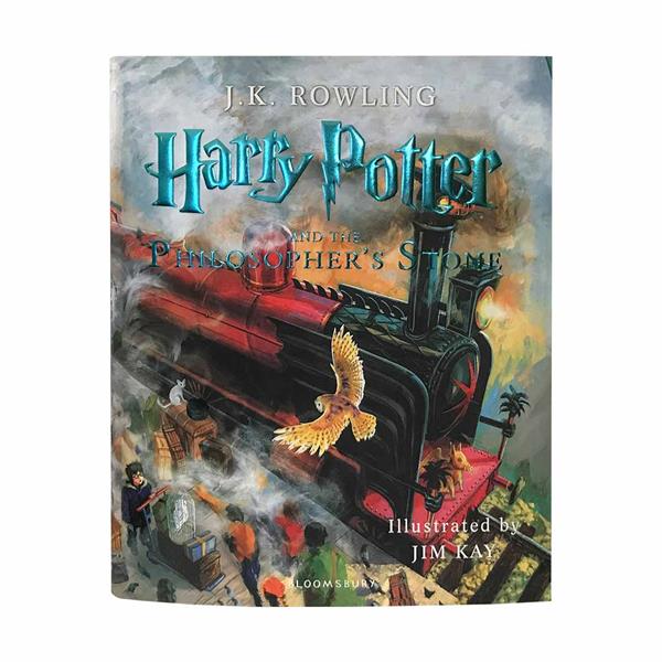 کتاب Harry Potter and the Philosophers Stone - Illustrated Edition Book 1