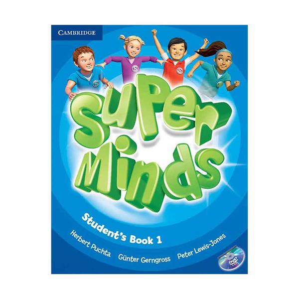 خرید کتاب Super Minds 1SB+WB+CD+DVD