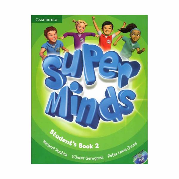خرید کتاب Super Minds 2 SB+WB+CD+DVD