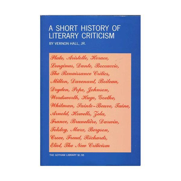 خرید کتاب A Short History of Literary Criticism