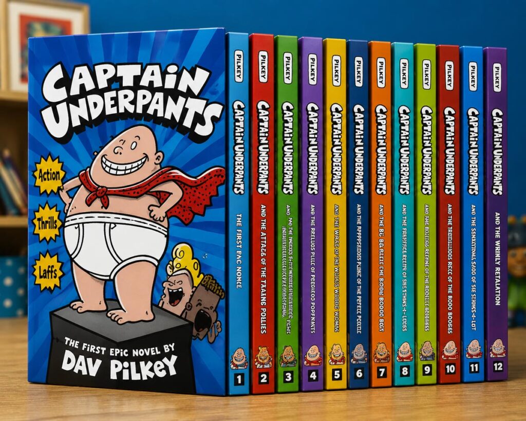 مجموعه کتاب Captain Underpants