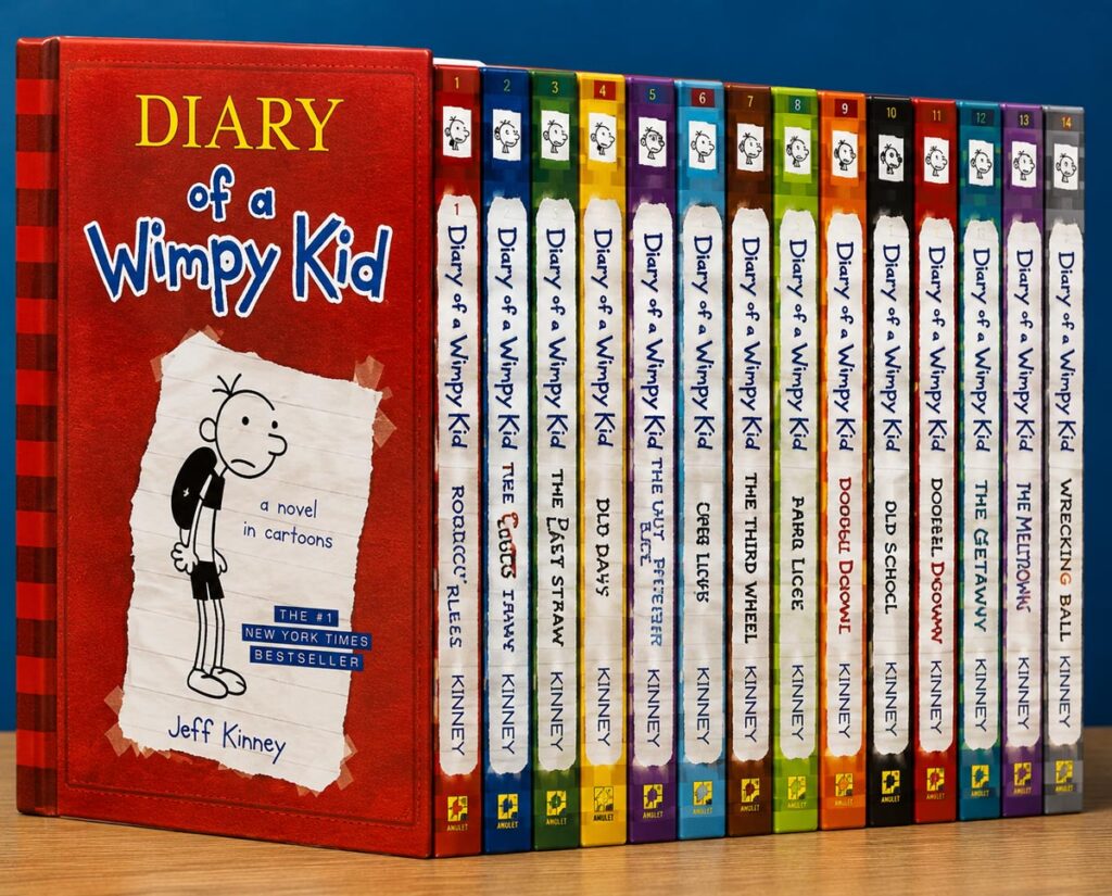 کتاب Diary of a Wimpy Kid