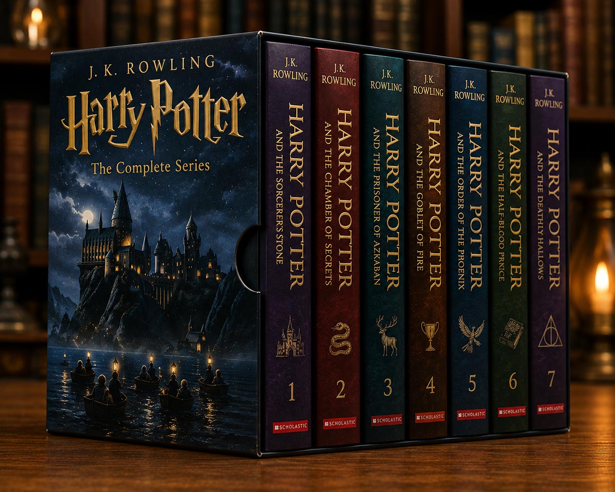 کتاب Harry Potter نوشته J. K. Rowling