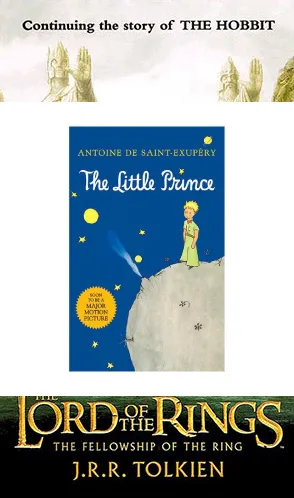 کتاب The Little Prince (شازده کوچولو) نوشته آنتوان دو سن‌اگزوپری