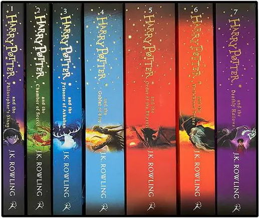 کتابهای Harry Potter نوشته جی. کی. رولینگ