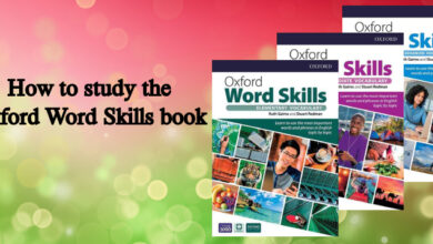 نحوه مطالعه کتاب oxford word skills