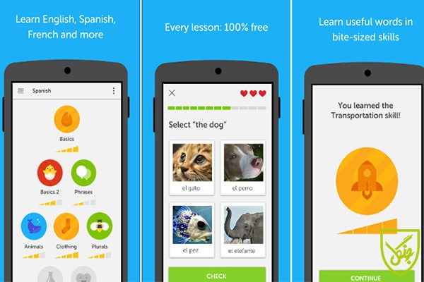 Duolingo، بهترین اپلیکیشن آموزش زبان انگلیسی