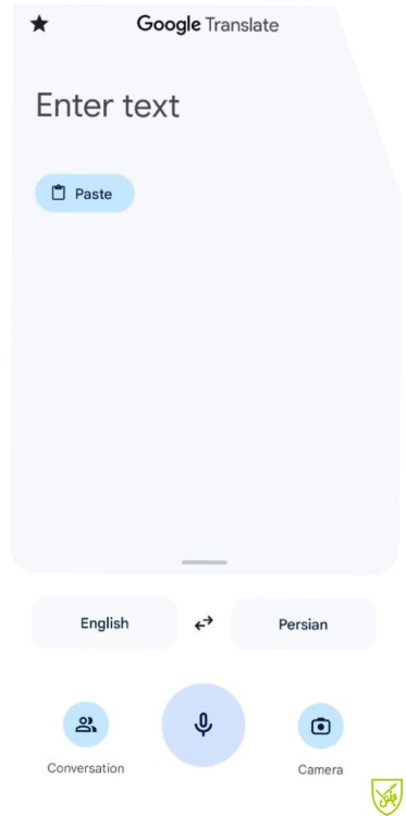 نصب و اجرای اپلیکیشن گوگل ترنسلیت