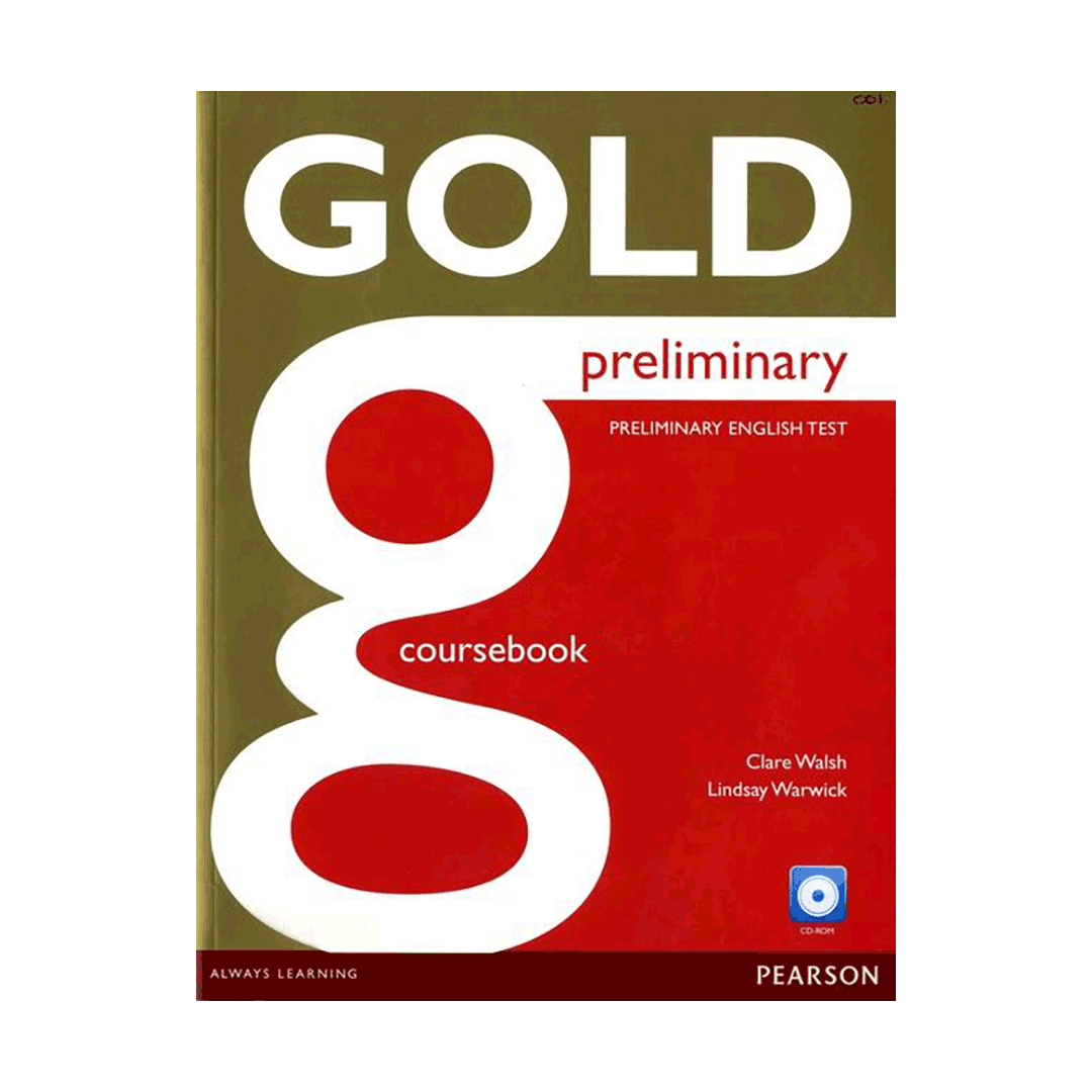 کتاب Gold Preliminary coursebook برای آزمون Preliminary