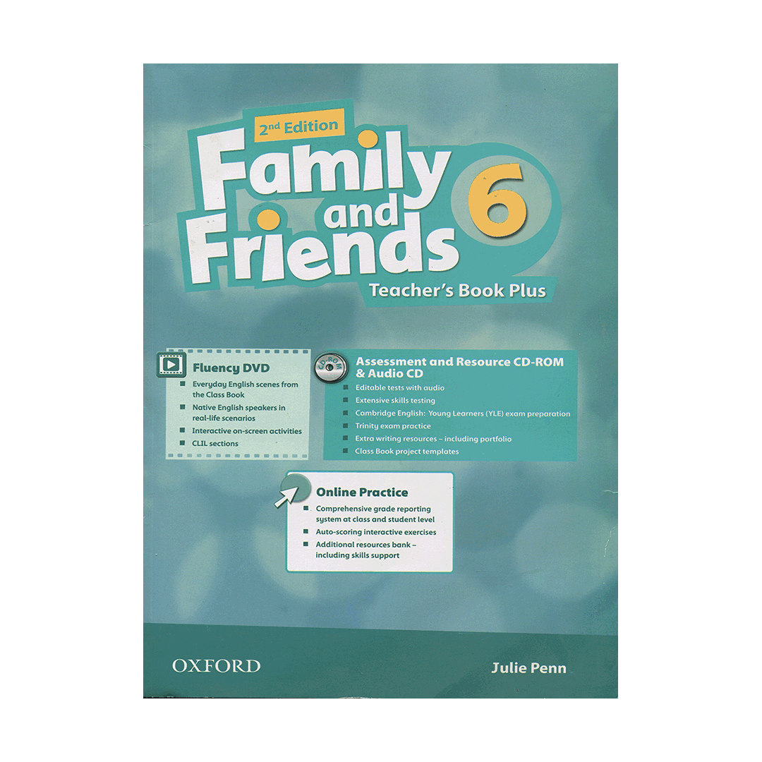 کتاب Family and Friends 2nd 6 Teachers Book Plus - انتشارات جنگل