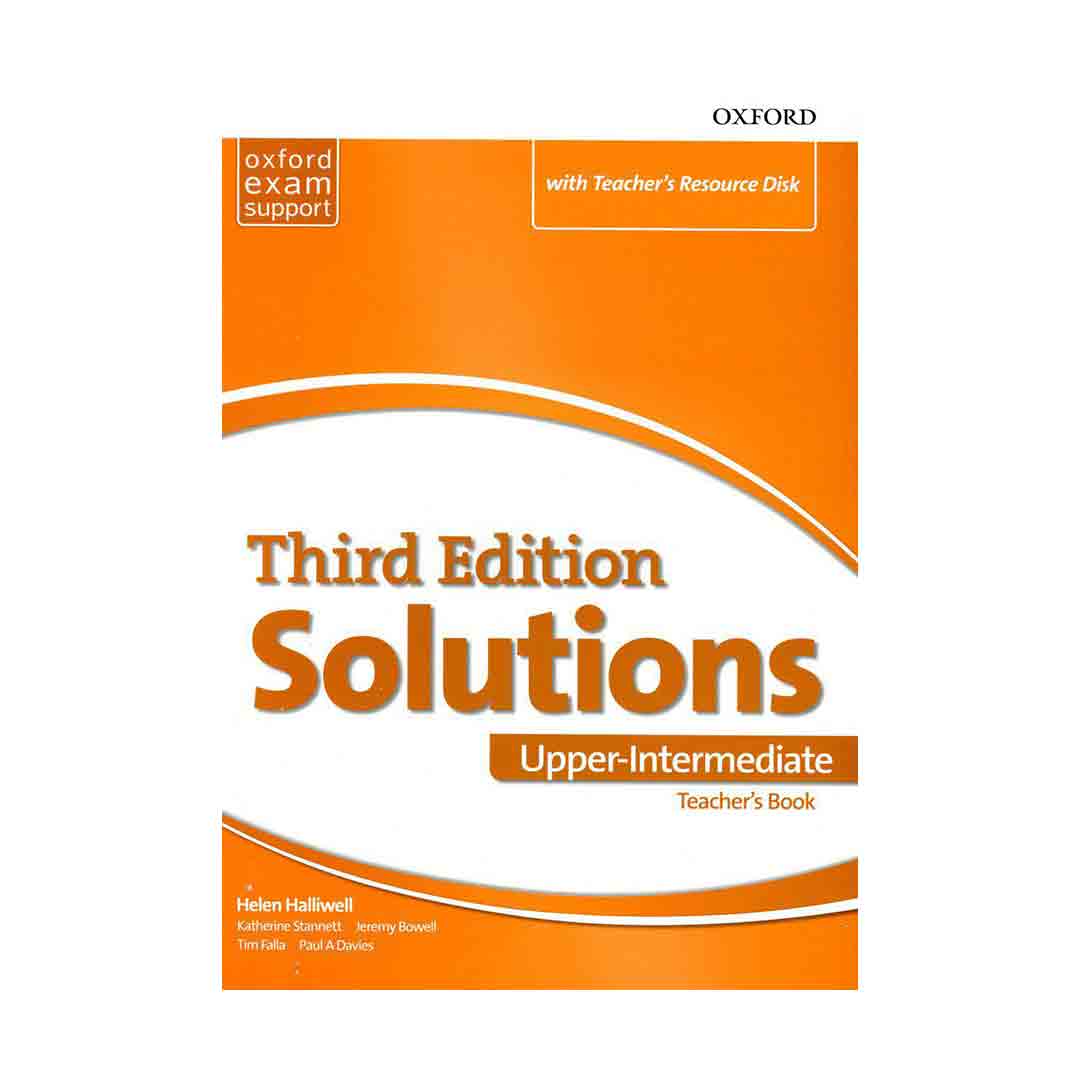 کتاب Solutions Upper Intermediate Teachers Book 3nd + CD - انتشارات جنگل