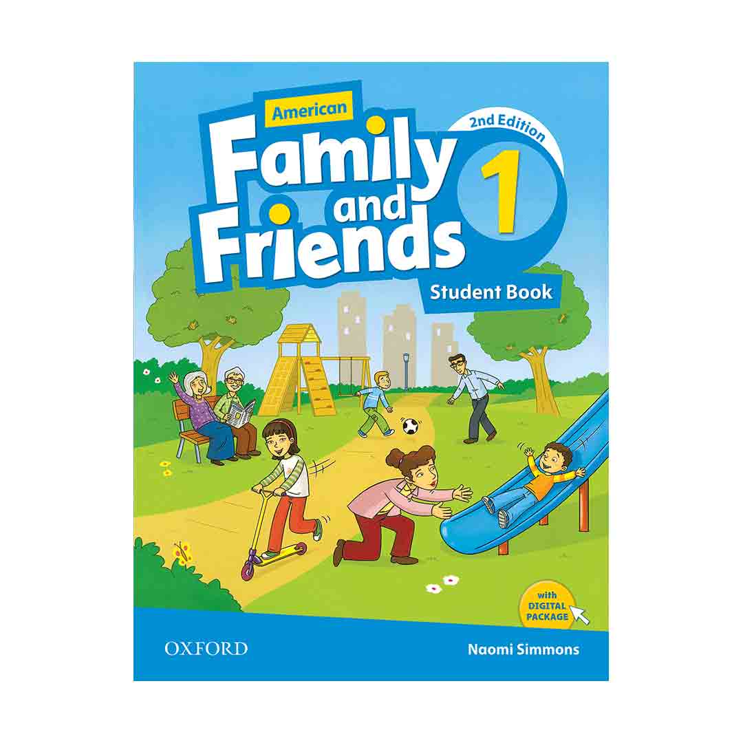کتاب American Family and Friends 1 – 2nd Edition چاپ اورجینال